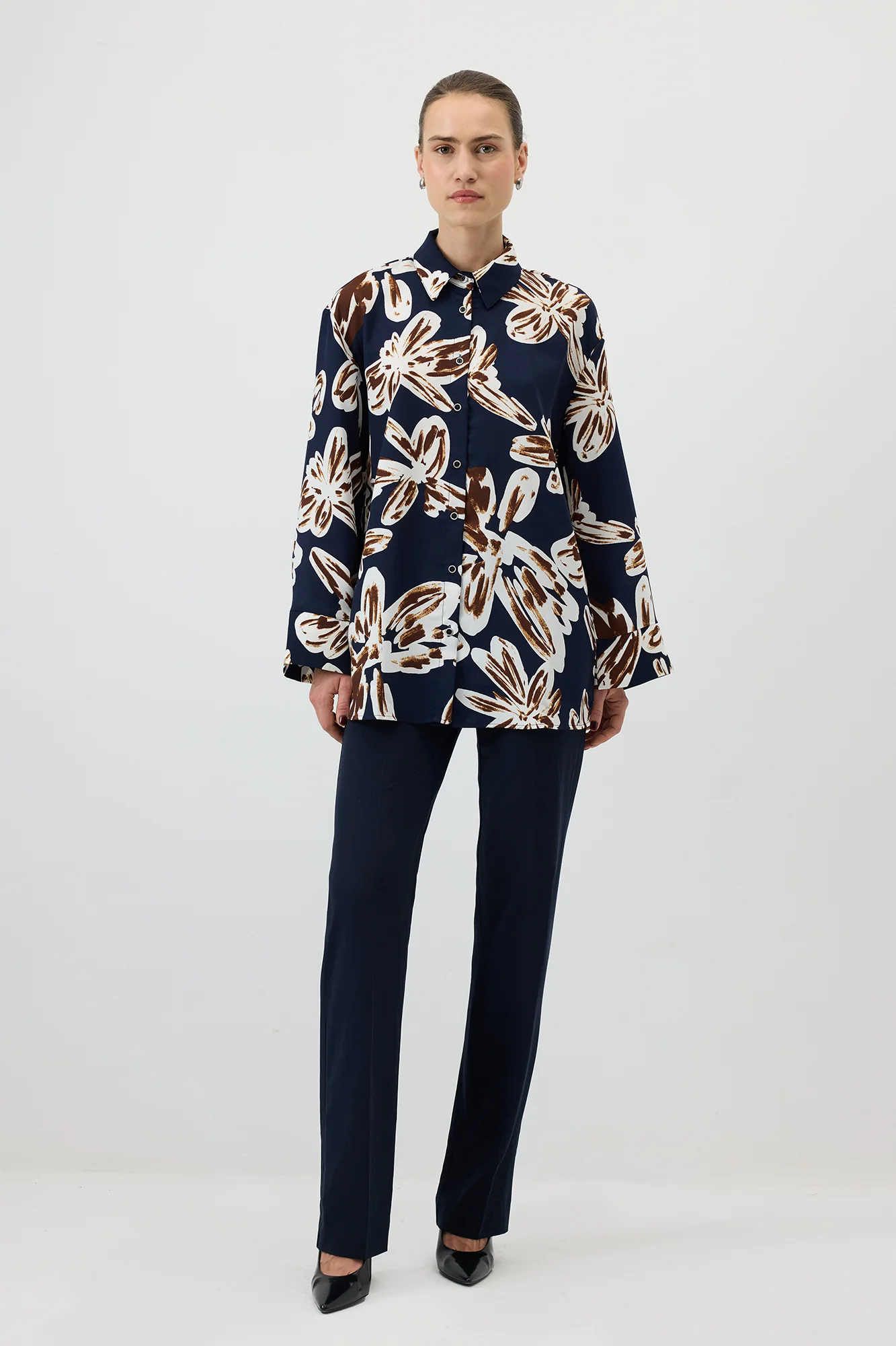 WIDE CUFF PRINTED SHIRT - Image 2