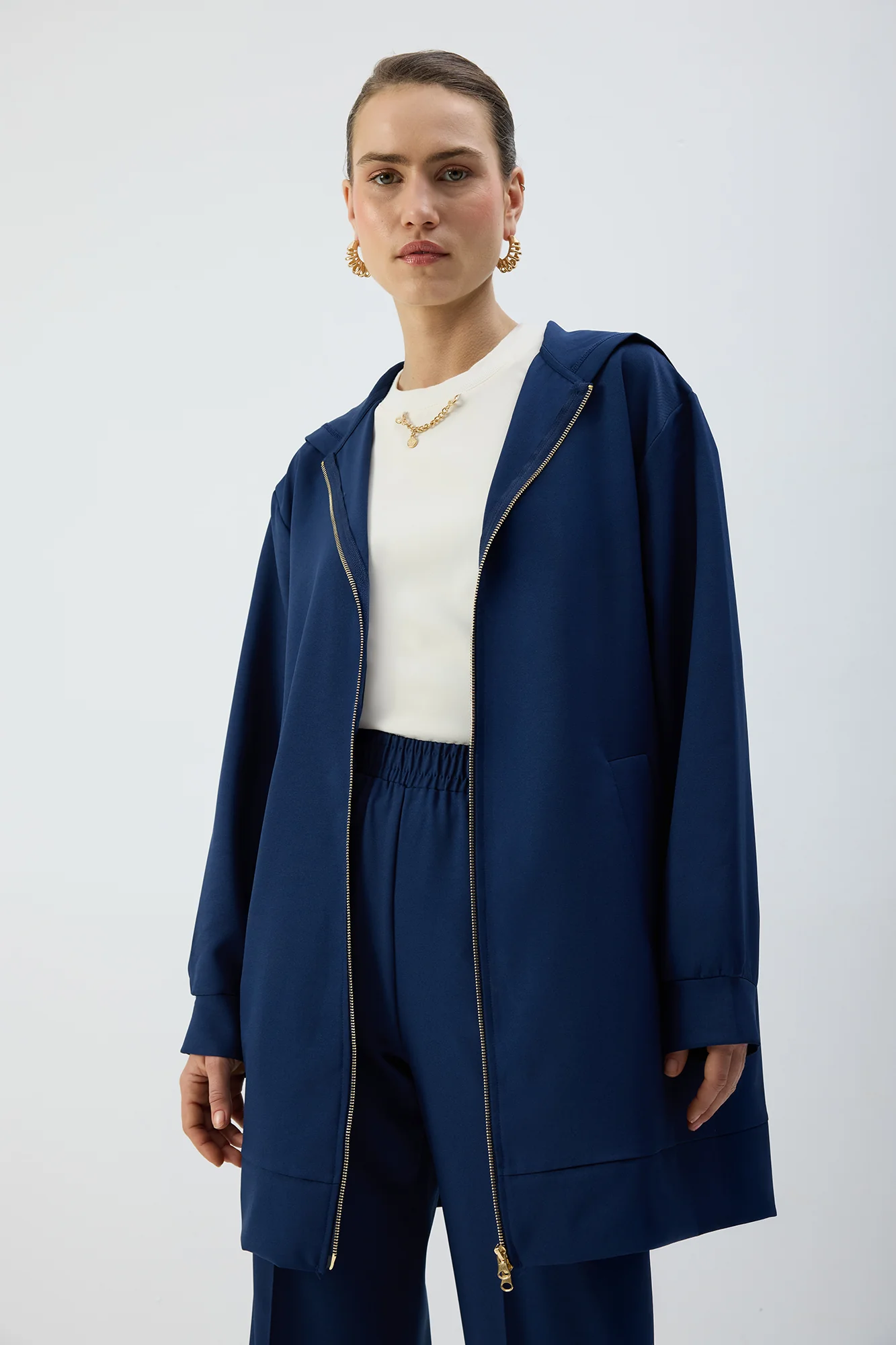 ZIP-UP HOODED JACKET - Image 5