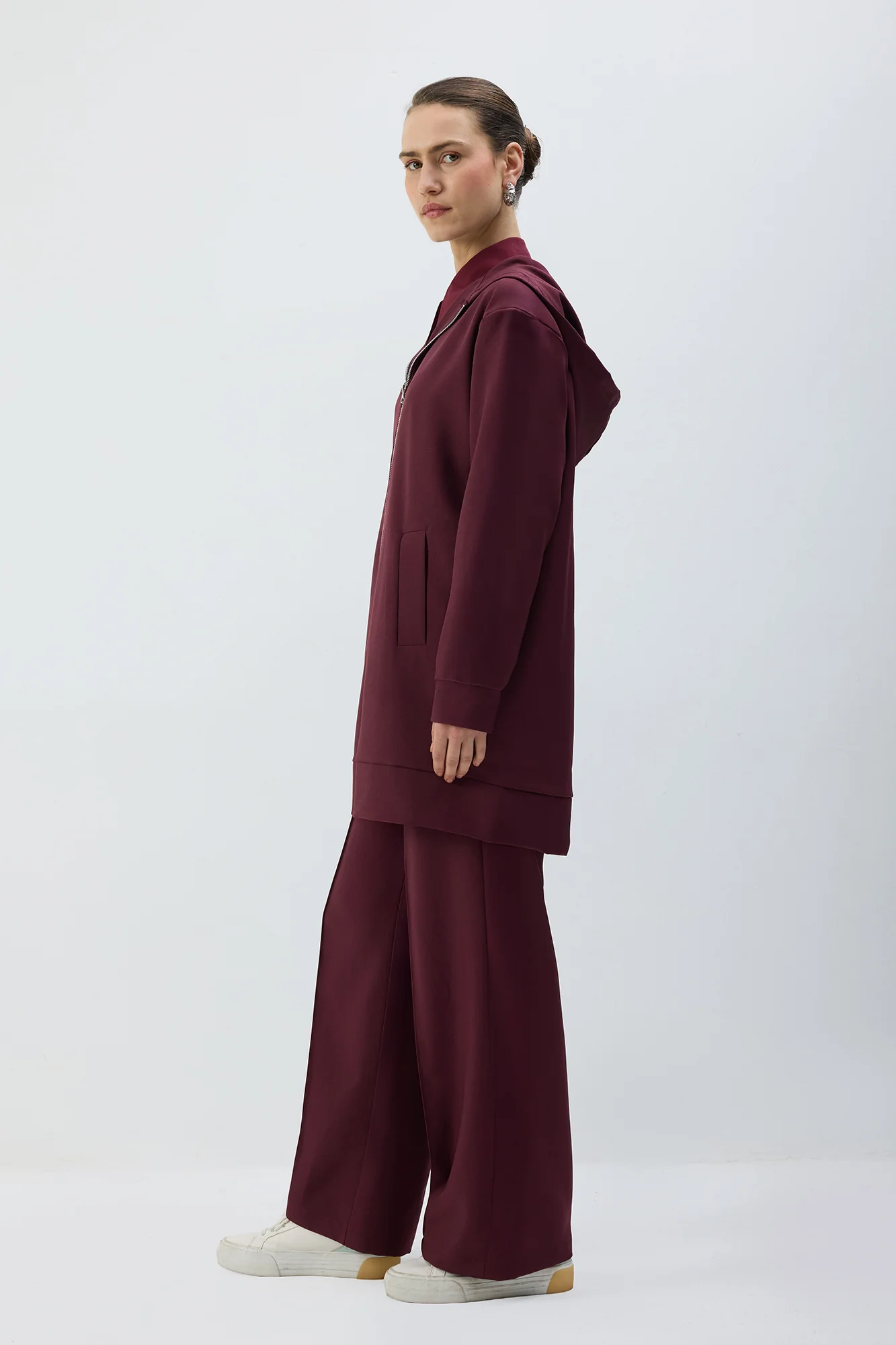 ZIP-UP HOODED JACKET - Image 4