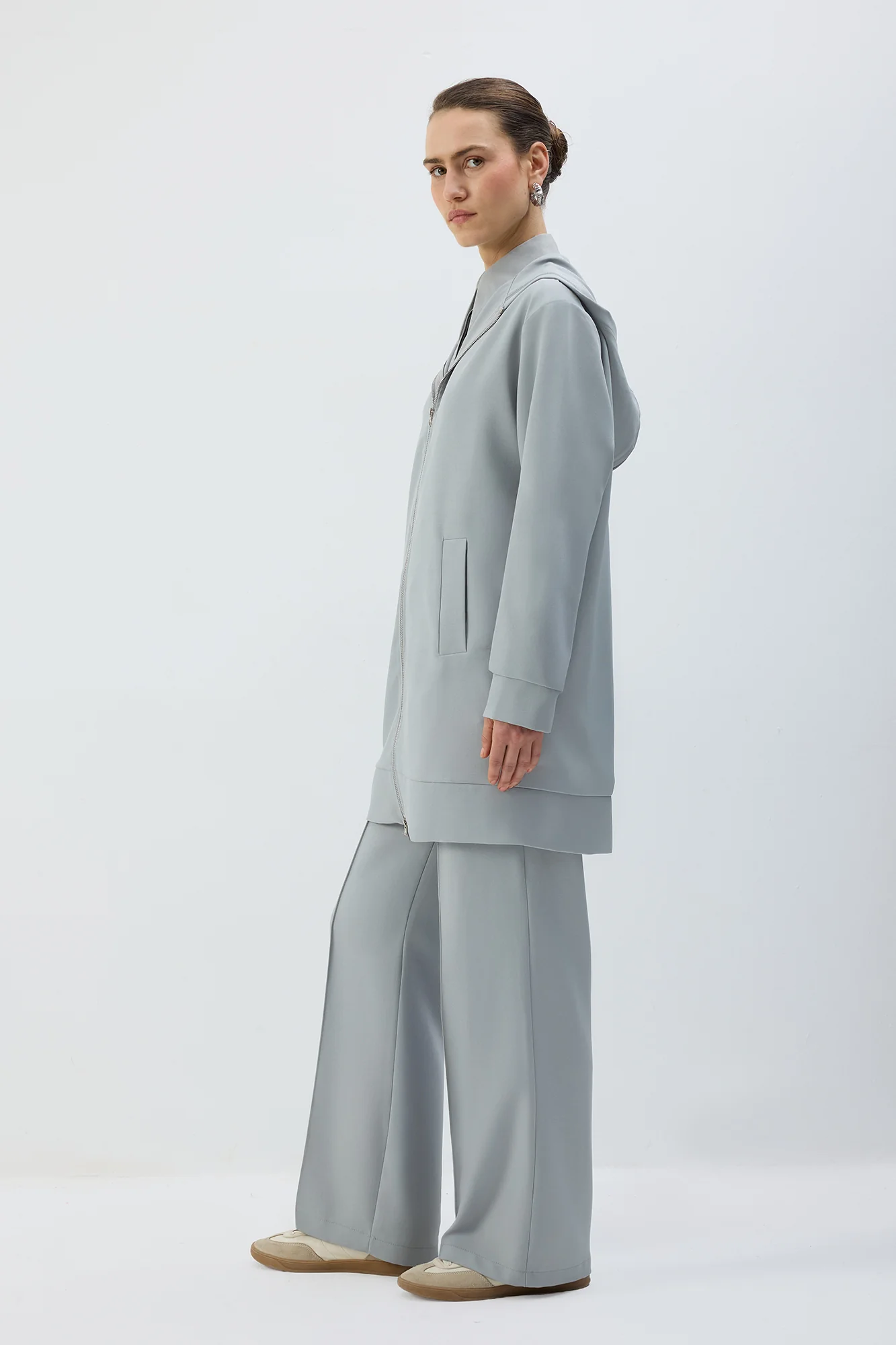 ZIP-UP HOODED JACKET - Image 6