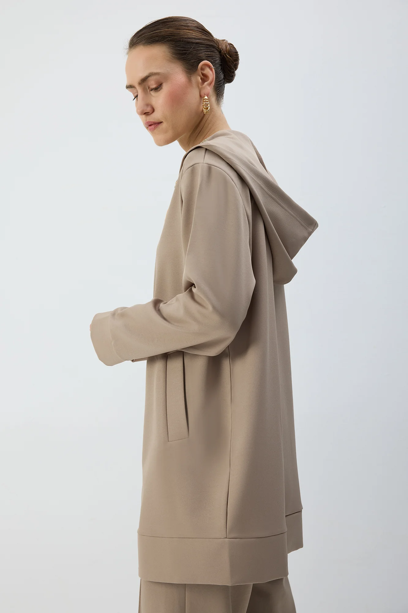 ZIP-UP HOODED JACKET - Image 5