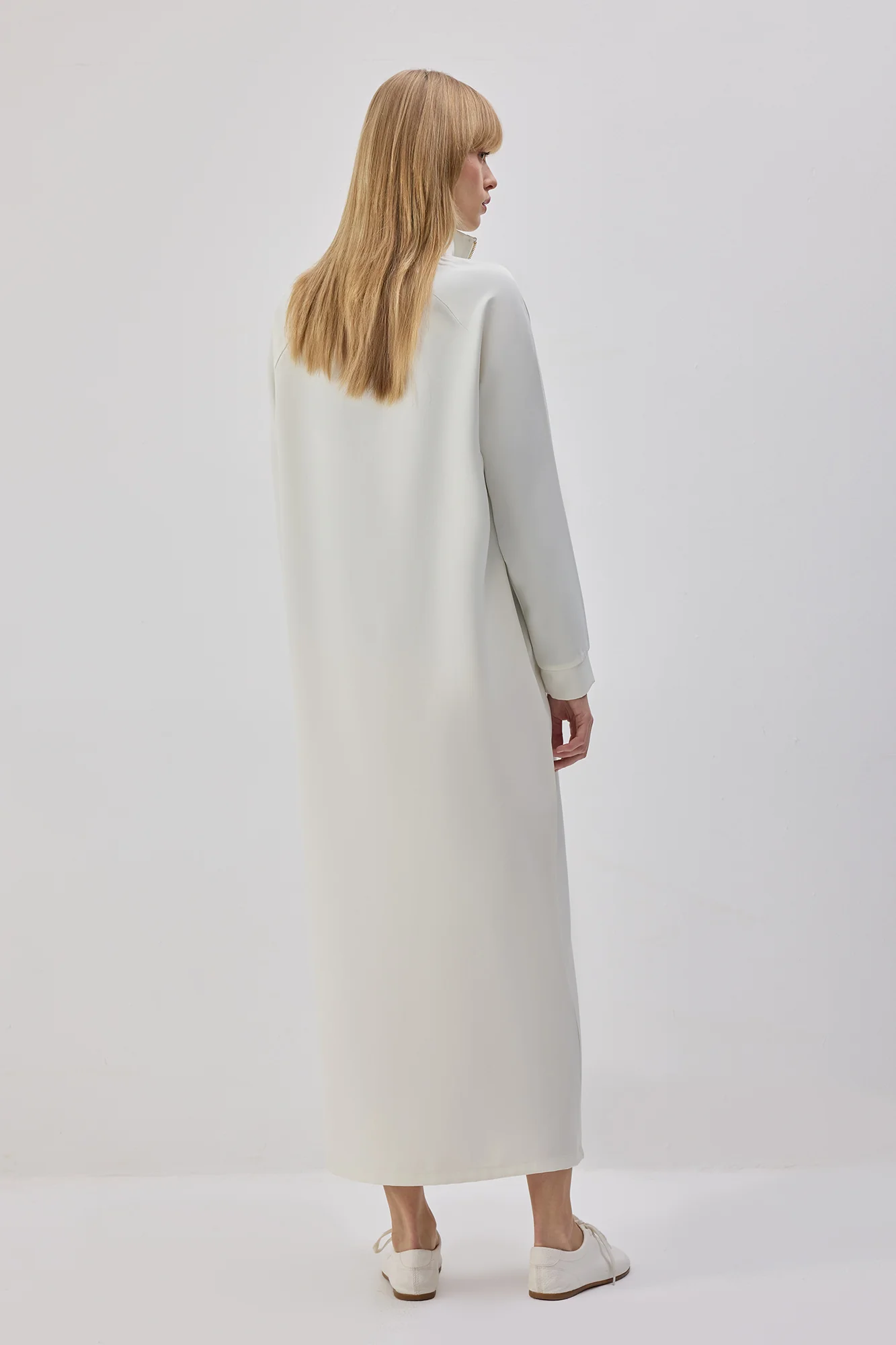 ZIP-UP STRAIGHT DRESS - Image 6